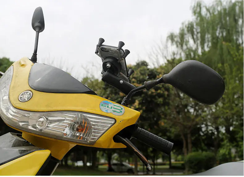 Universal Anti-Theft Phone Holder for Motorcycles & Bikes