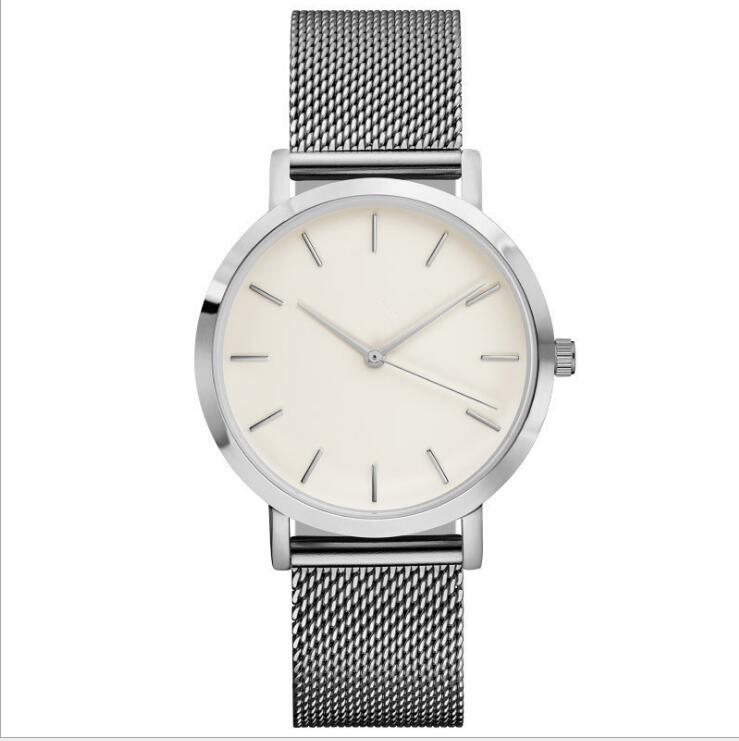 Slim Steel Mesh Band Fashion Watch