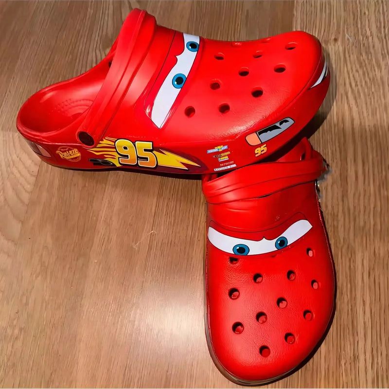 Sandália Crocs Crocband Cars Lightning McQueen