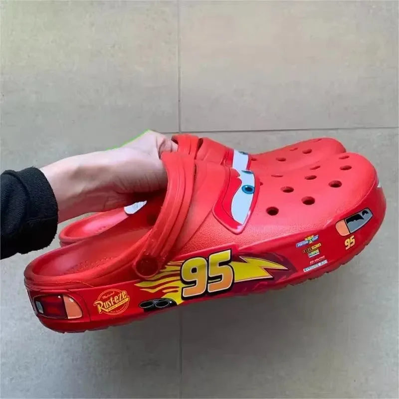 Sandália Crocs Crocband Cars Lightning McQueen