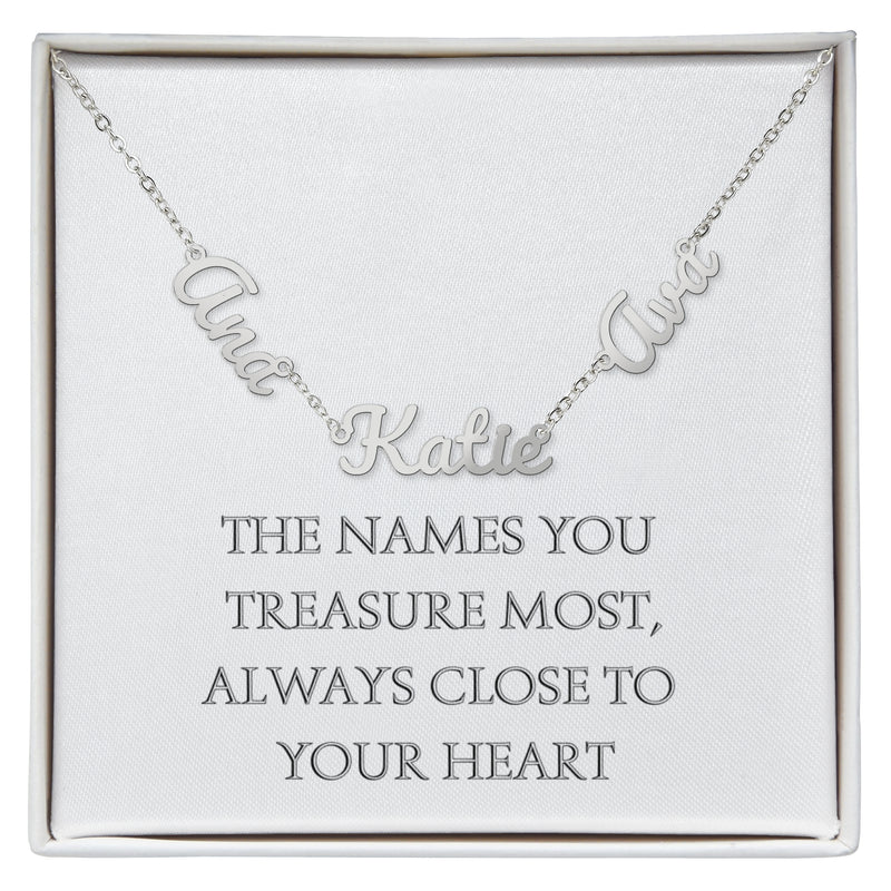 The Names You Treasure Most, Always Close to Your Heart