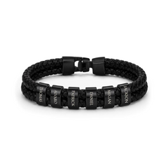 Groomsman Bracelet – “Brothers by Choice, Groomsmen by Honor, Friends for Life” Meaningful Wedding Party Gift for Him