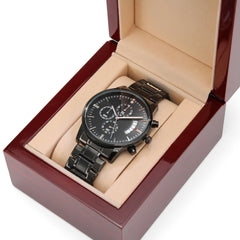 Men's Engraved Apology Watch – I'm Truly Sorry Gift for Him, Boyfriend or Husband