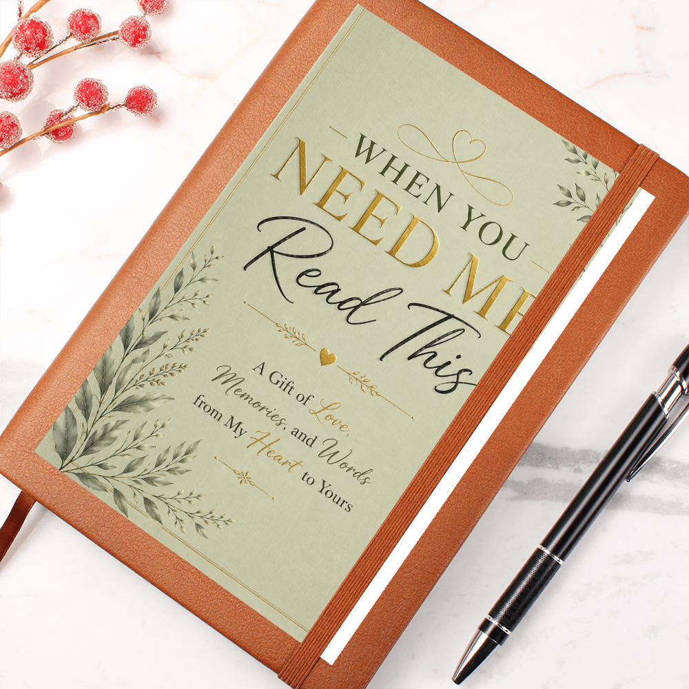 "When You Need Me, Read This" Journal