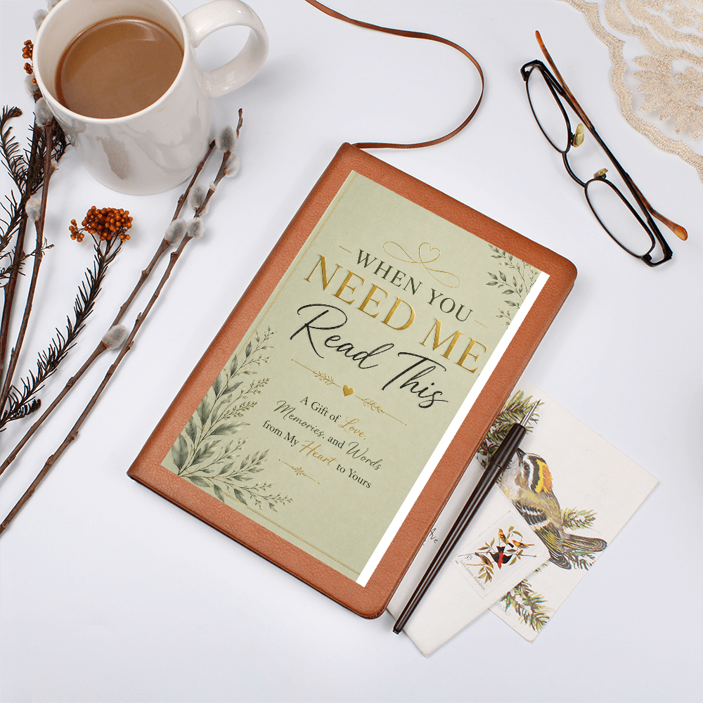 "When You Need Me, Read This" Journal