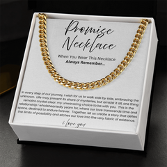 Cuban Link Chain Necklace - To My Boyfriend