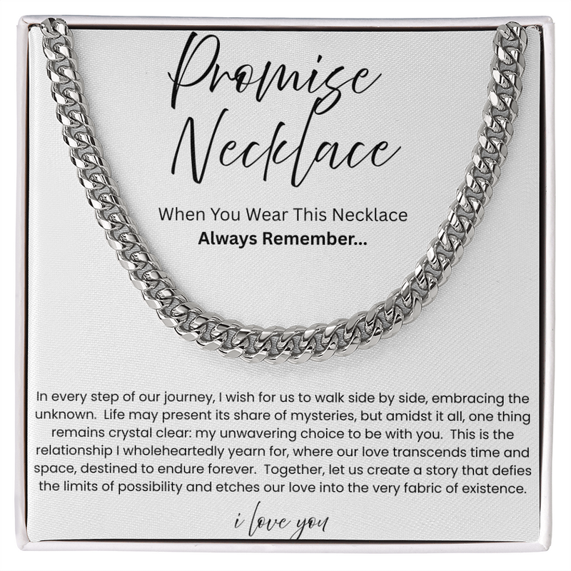 Cuban Link Chain Necklace - To My Boyfriend