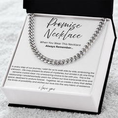 Cuban Link Chain Necklace - To My Boyfriend