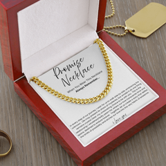 Cuban Link Chain Necklace - To My Boyfriend