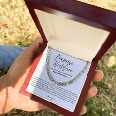 Promise Cuban Link Necklace for Boyfriend – You Complete My Heart
