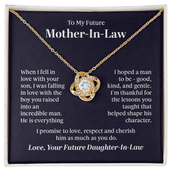 Love Knot Necklace - To My Future Mother-in-Law