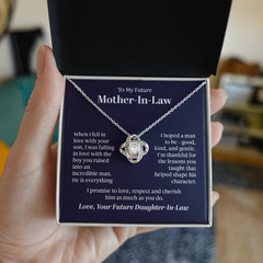 Love Knot Necklace - To My Future Mother-in-Law