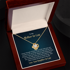 Love Knot Necklace - To My Mother-in-Law