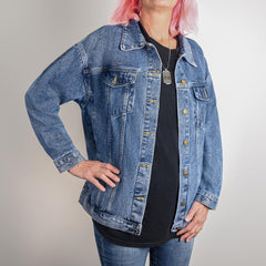 Bridesmaid Denim Jacket – Funny “Bad Influence” Bridesmaid Gift, Bridal Party Wedding Gift for Her