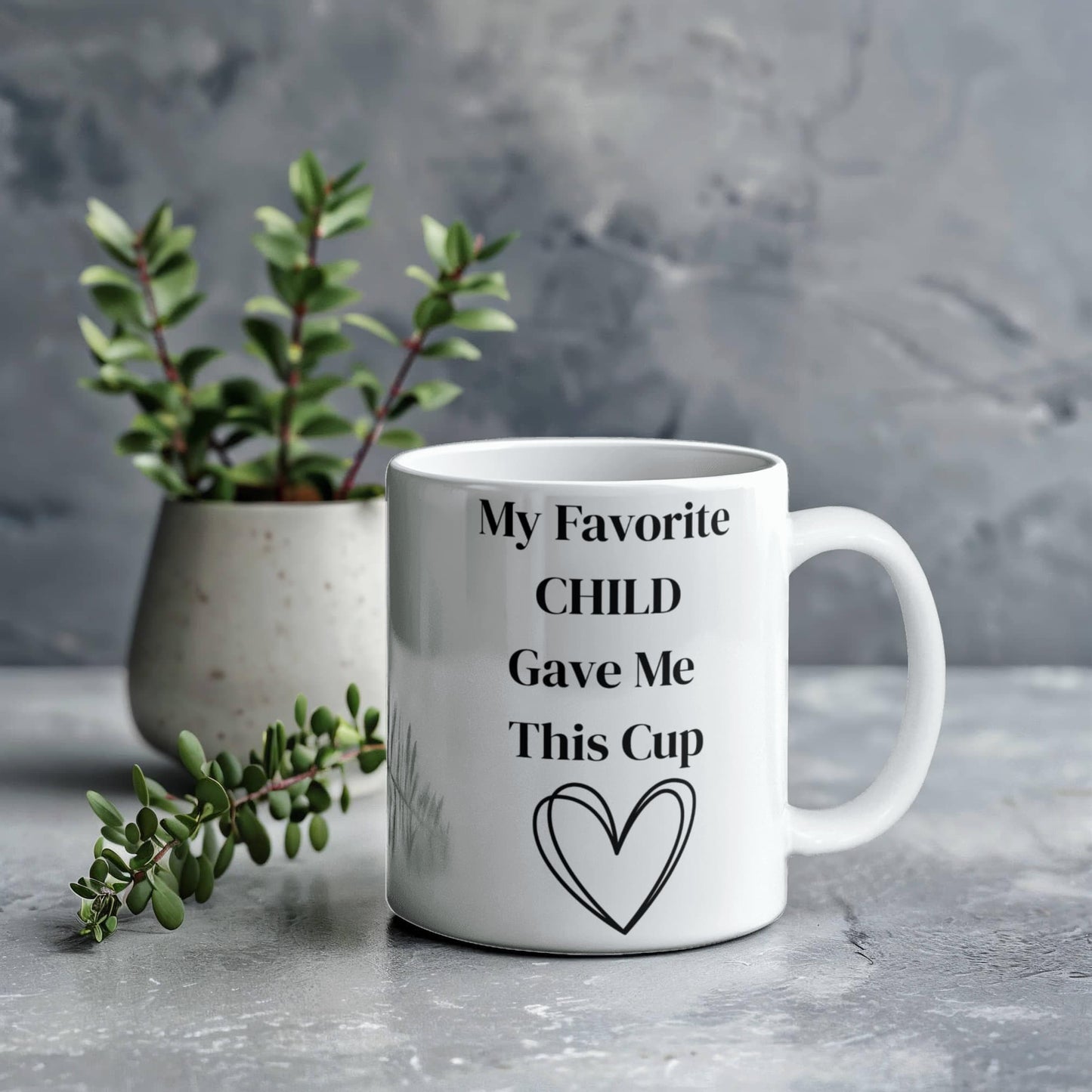 Mug for Moms and Dads from The Favorite Child