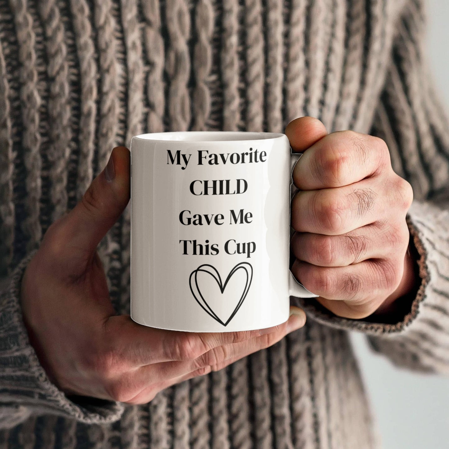 Mug for Moms and Dads from The Favorite Child