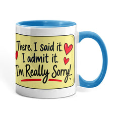 Funny Apology Mug – I'm Sorry Coffee Mug | Humorous Sorry Gift & Peace Offering