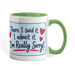 Funny Apology Mug – I'm Sorry Coffee Mug | Humorous Sorry Gift & Peace Offering