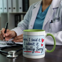 Funny Apology Mug – I'm Sorry Coffee Mug | Humorous Sorry Gift & Peace Offering