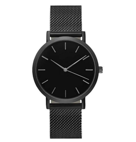 Slim Steel Mesh Band Fashion Watch